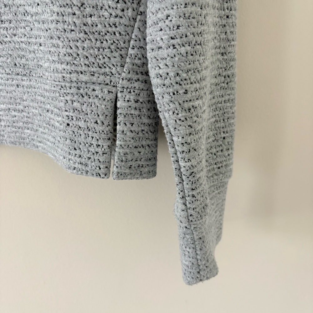 CALIA Lunar Funnel Gray Cowl Neck‎ Pullover Sweater Small Soft Cozy Athleisure - Picture 9 of 12